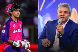 Vaibhav Suryavanshi and Ajay Jadeja