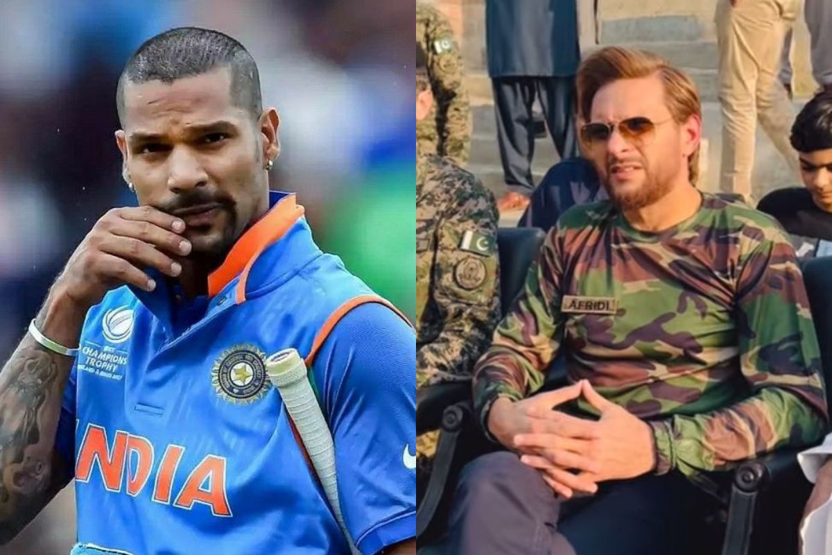 Shikhar Dhawan slams Shahid Afridi Shameful Remark.