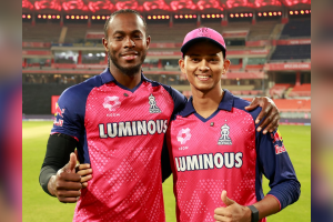 Jofra Archer and Yashasvi Jaiswal