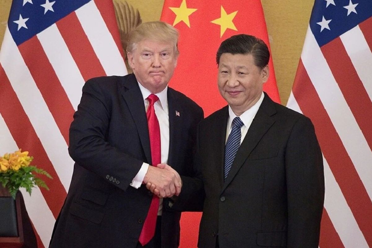 Donald Trump and Xi Jinping