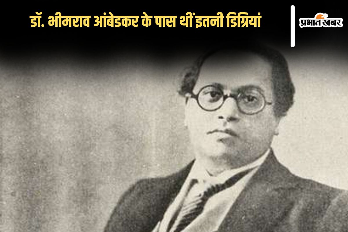 Dr. Ambedkar Education Qualification