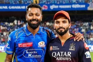 MI vs RCB IPL 2025: Hardik Pandya and Rajat Patidar