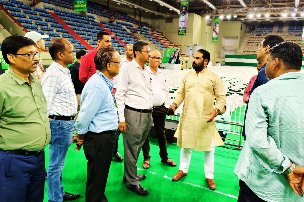 JMM Central Convention Khelgaon Ranchi