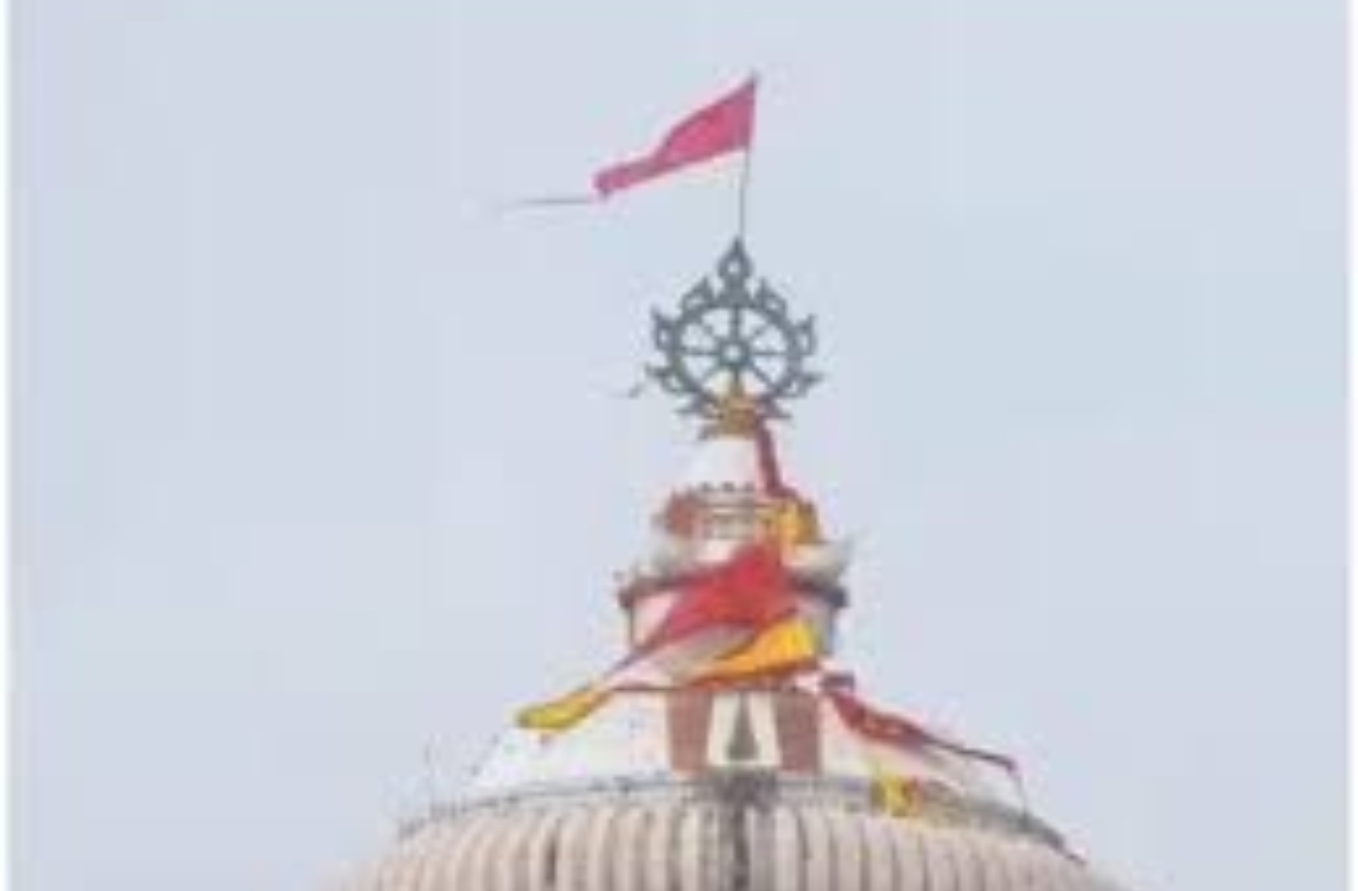 Jagannath Temple Flag Eagle Video