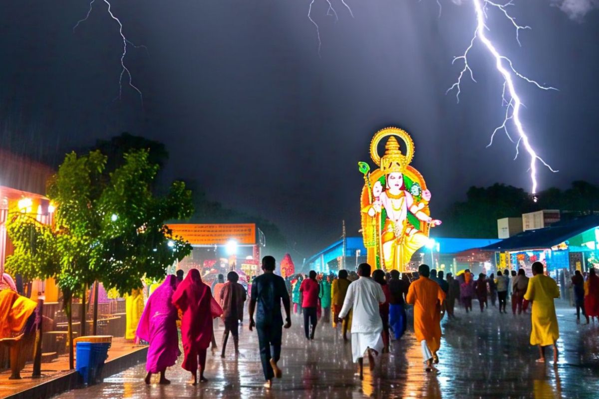Jharkhand Weather thunderstorm