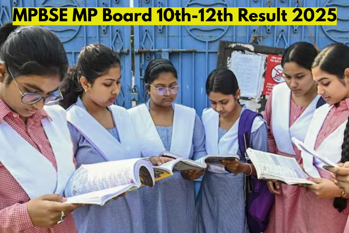 MPBSE MP Board 10th-12th Result 2025