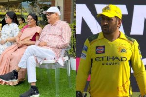IPL 2025 CSK vs DC: MS Dhoni Parents