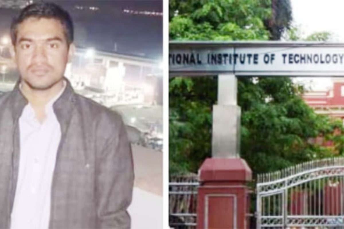 NIT Student suicide news| NIT student suffering from hyperhidrosis committed suicide by jumping in front of a train