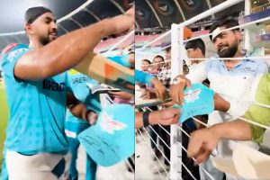 LSG vs GT: Nicholas Pooran and His Fan