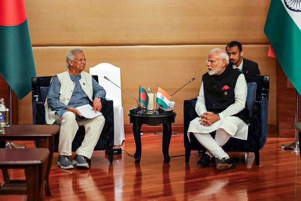 PM Modi and mohammed yunus