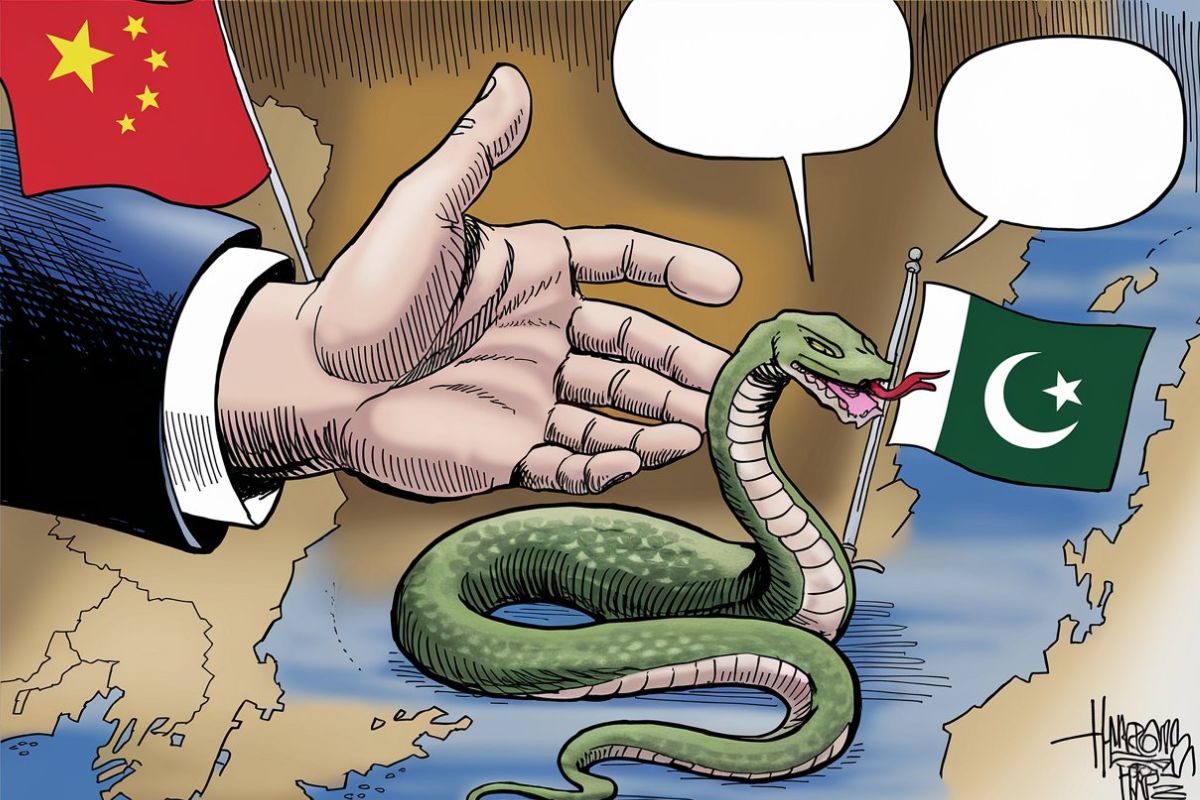 AI Image Pakistan Trapped In Clutches OF China