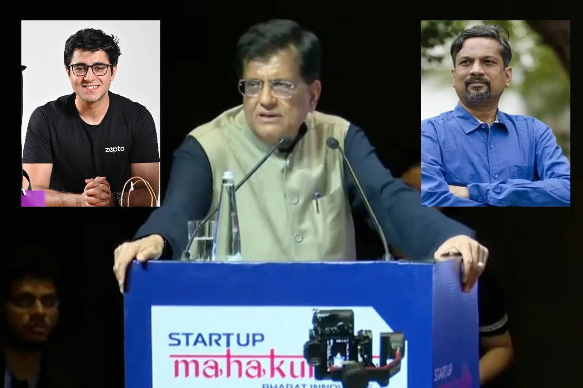 Piyush Goyal StartUp Row