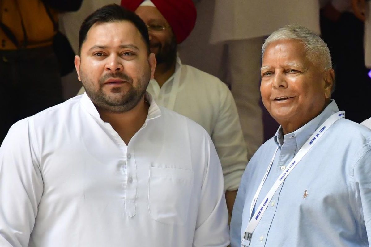 तेजस्वी यादव और लालू यादव