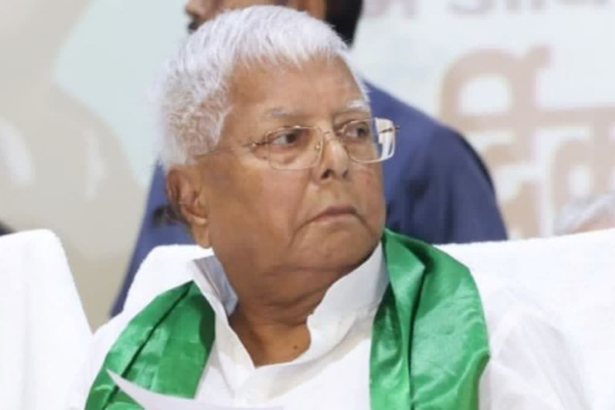 बिहार के पूर्व मुख्यमंत्री लालू यादव