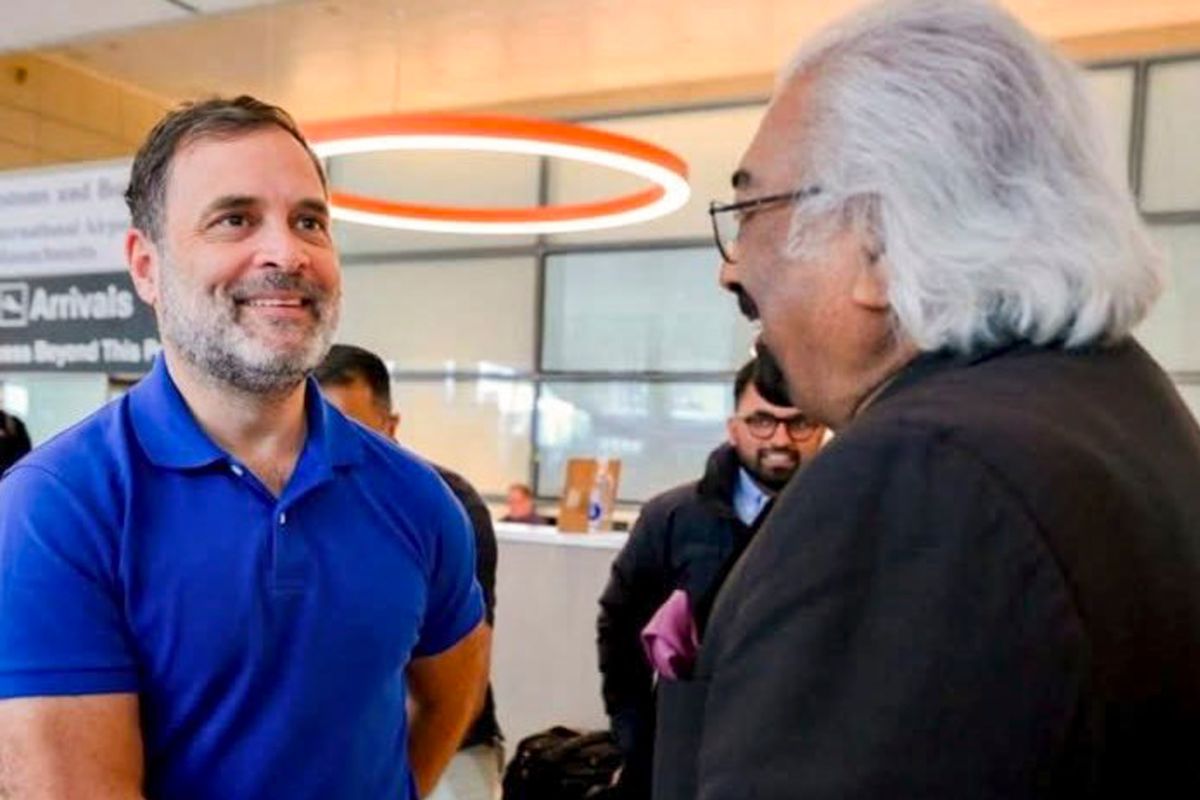 Rahul Gandhi Sam Pitrod