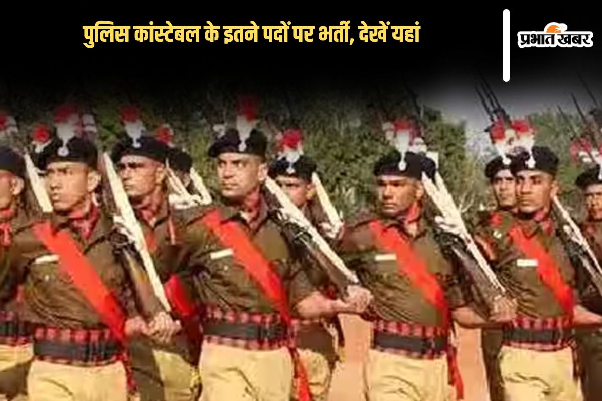 Rajasthan Police Constable Recruitment 2025 Sarkari Naukri