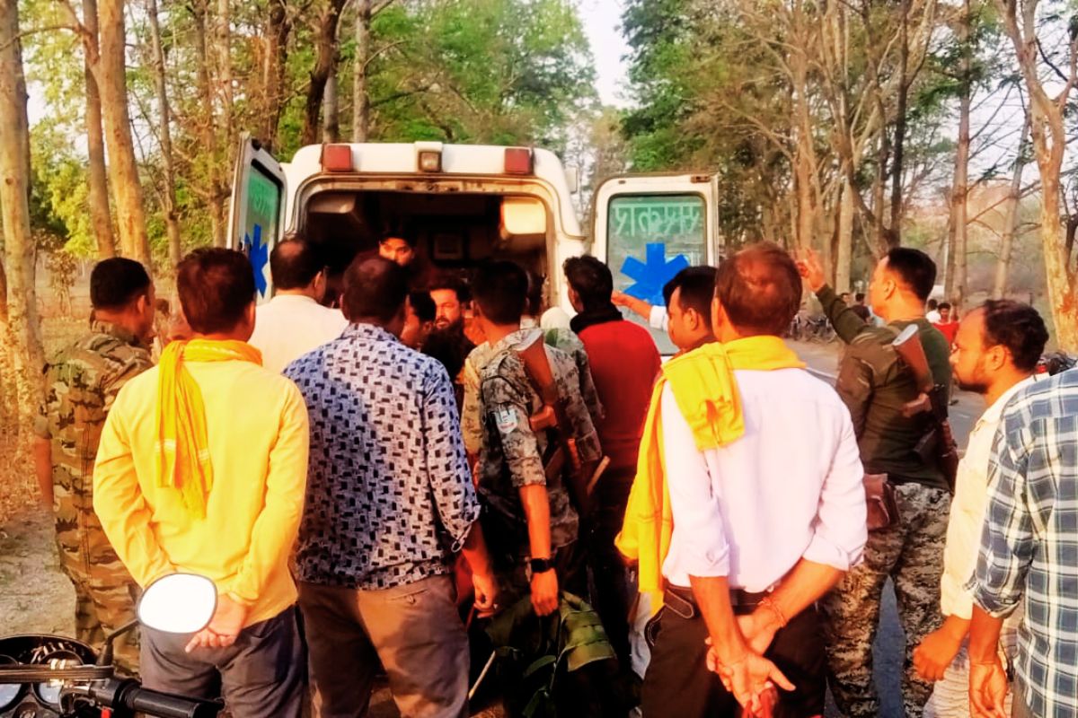 Road Accident in Palamu