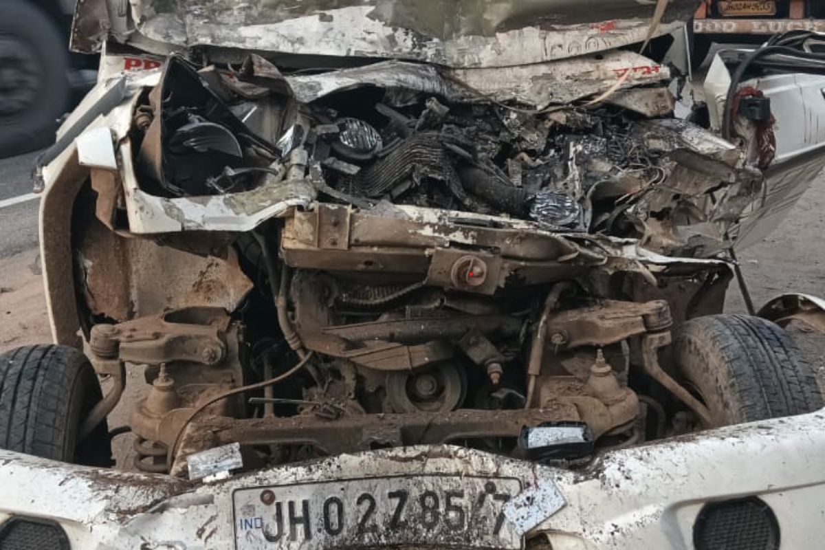 दुर्घटनाग्रस्त बोलेरो