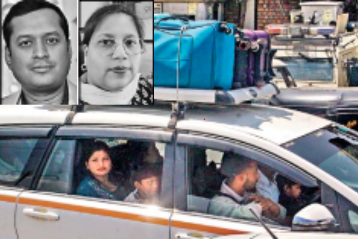 पहलगाम हमले के बाद कश्मीर से लौटते पर्यटक