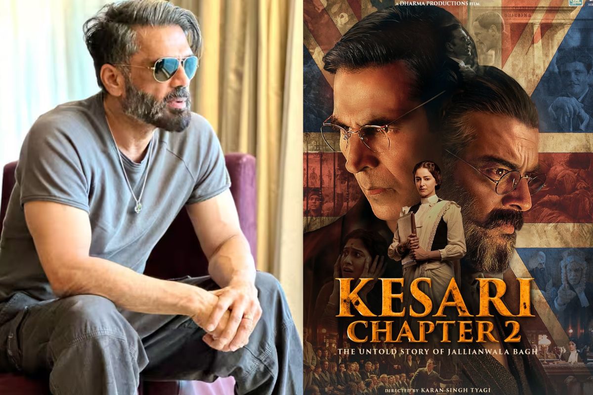 Suniel Shetty supports Kesari Chapter 2