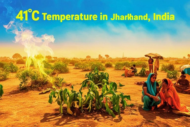 झारखंड का तापमान 41 डिग्री पहुंचा, रांची समेत प्रमुख शहरों का पारा यहां देखें