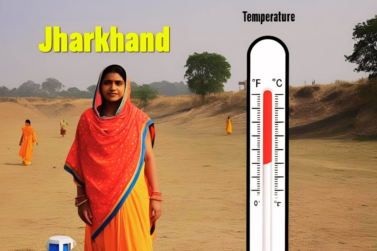 Temperature of Jharkhand