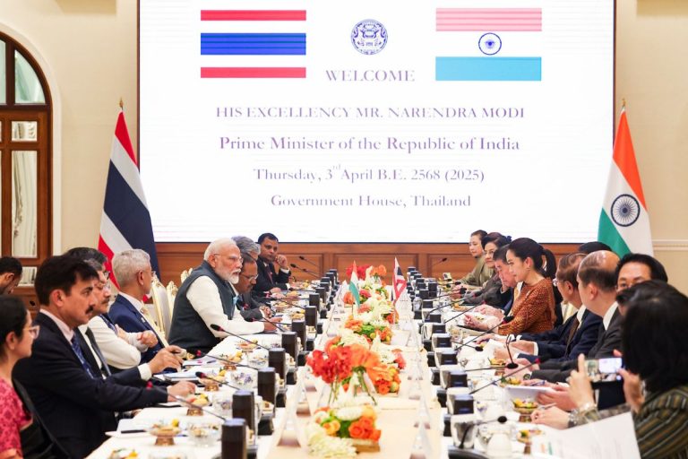 थाईलैंड में PM मोदी का संदेश: ‘विस्तारवाद नहीं, विकासवाद’, भूकंप पीड़ितों के प्रति व्यक्त की संवेदना