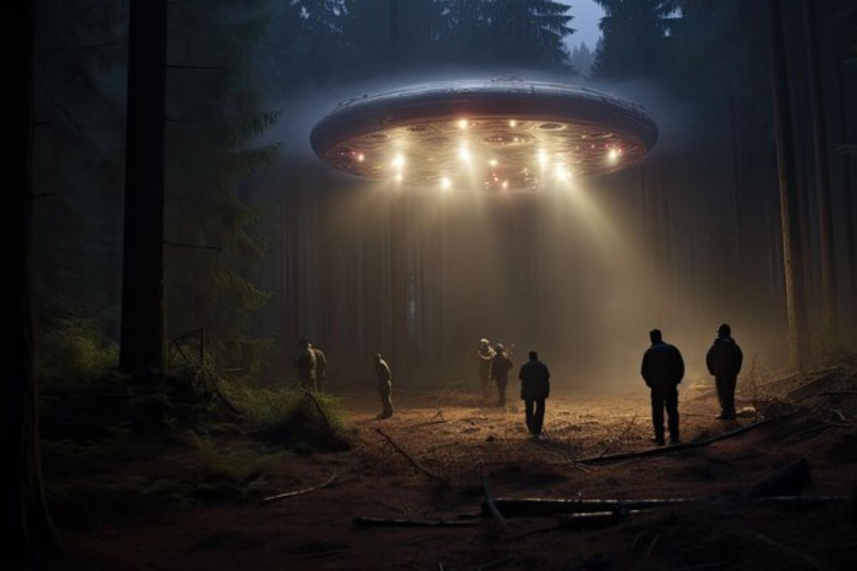 UFO Turned Soldiers stone