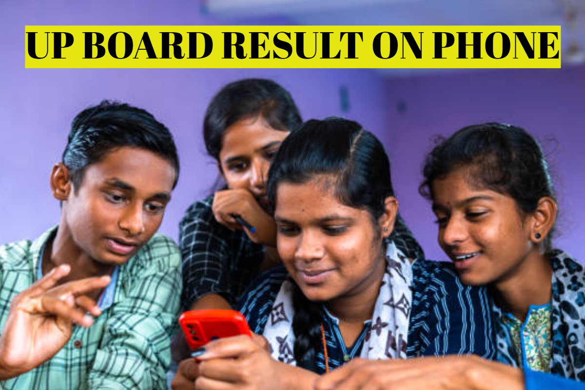 UP BOARD RESULT ON PHONE