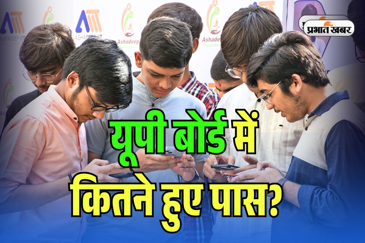 UP Board 10th 12th Pass Percentage 2025
