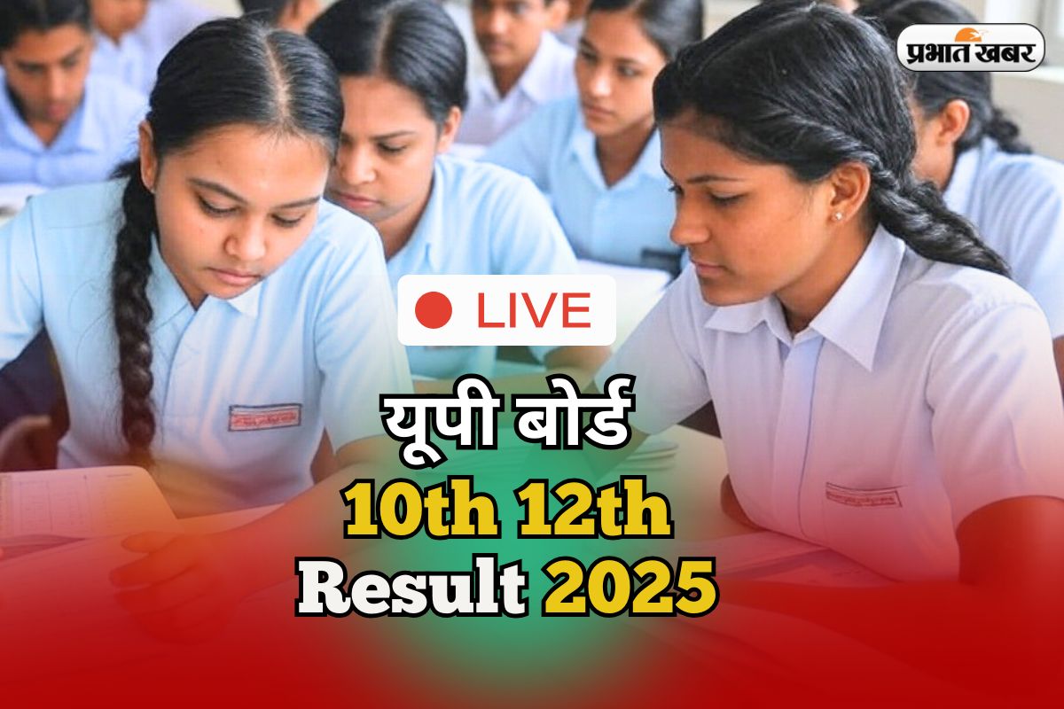 UP Board Result 2025 LIVE
