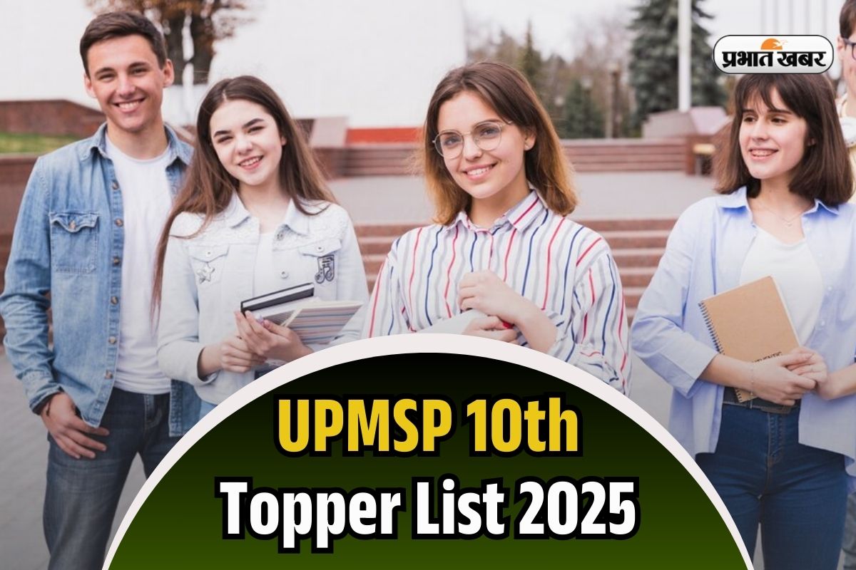 UPMSP 10th Topper List 2025