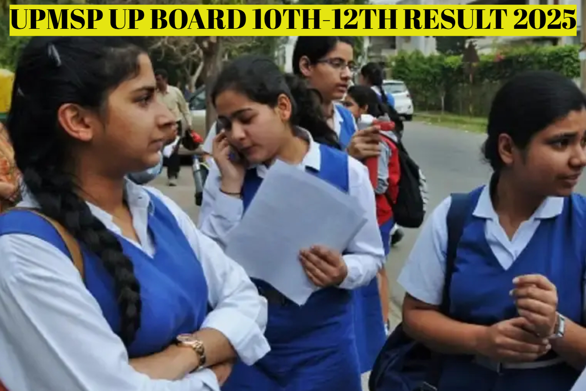 UPMSP UP BOARD 10TH-12TH RESULT 2025