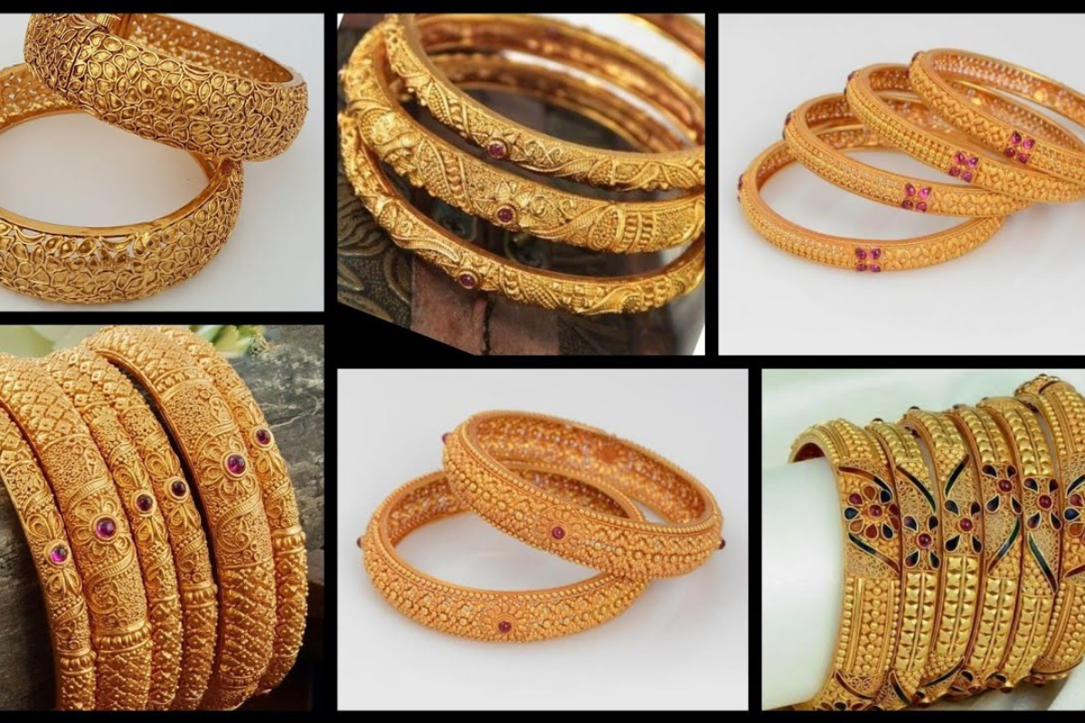 Latest Gold Bangle Designs
