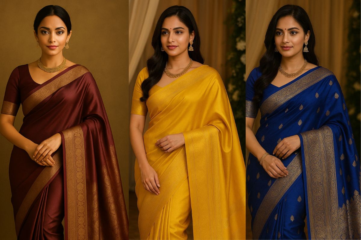 Wedding function saree