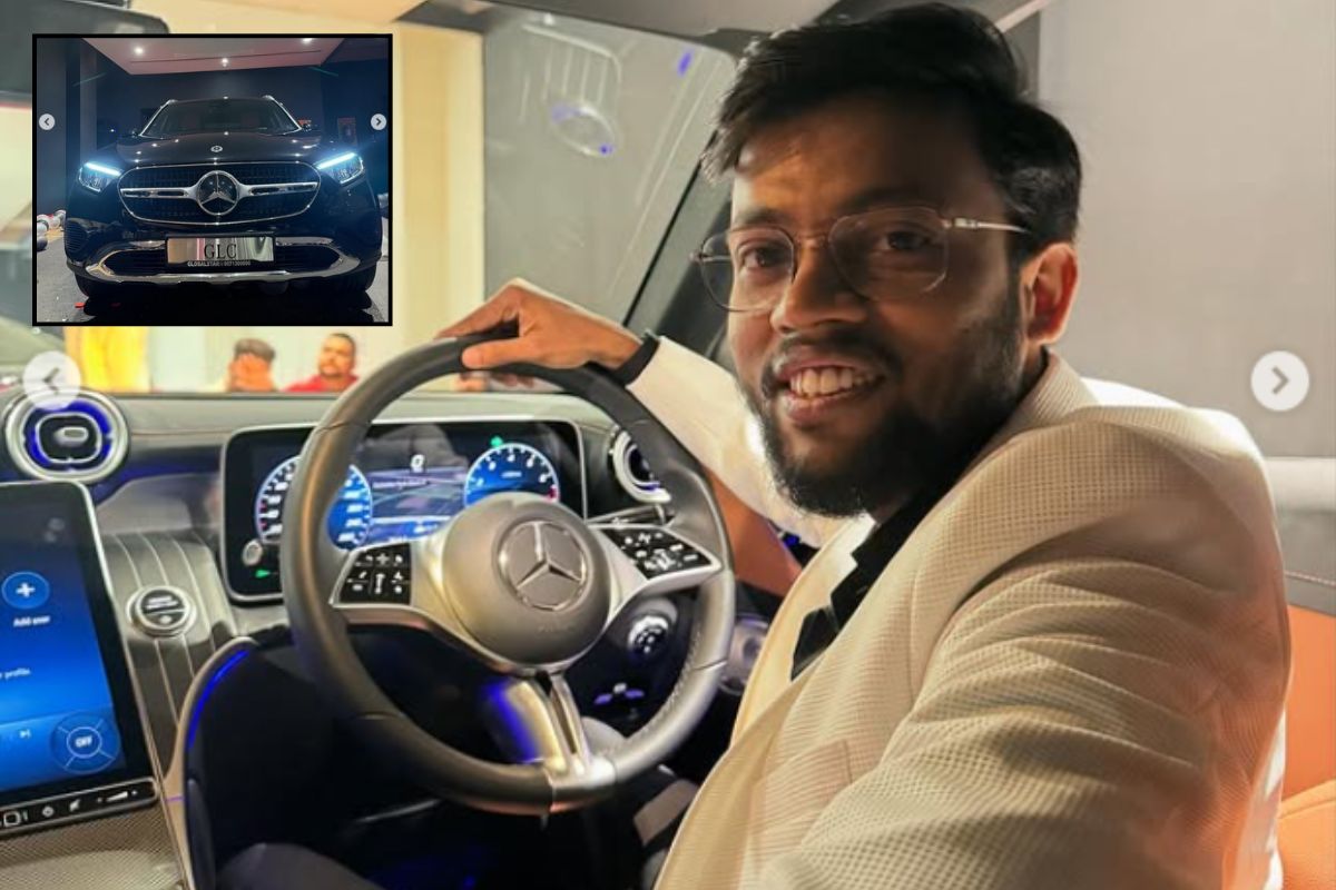 Youtuber Manoj Dey New Mercedes