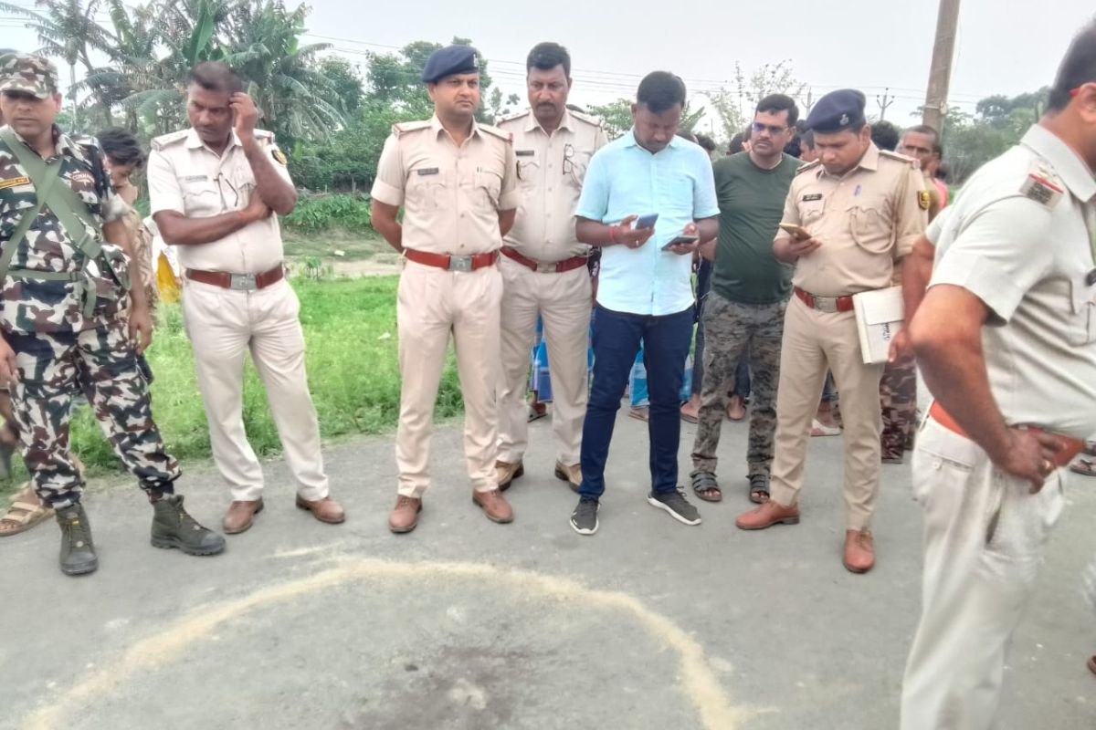 araria murder news| A young man was murdered by slitting his throat in Araria, Bihar