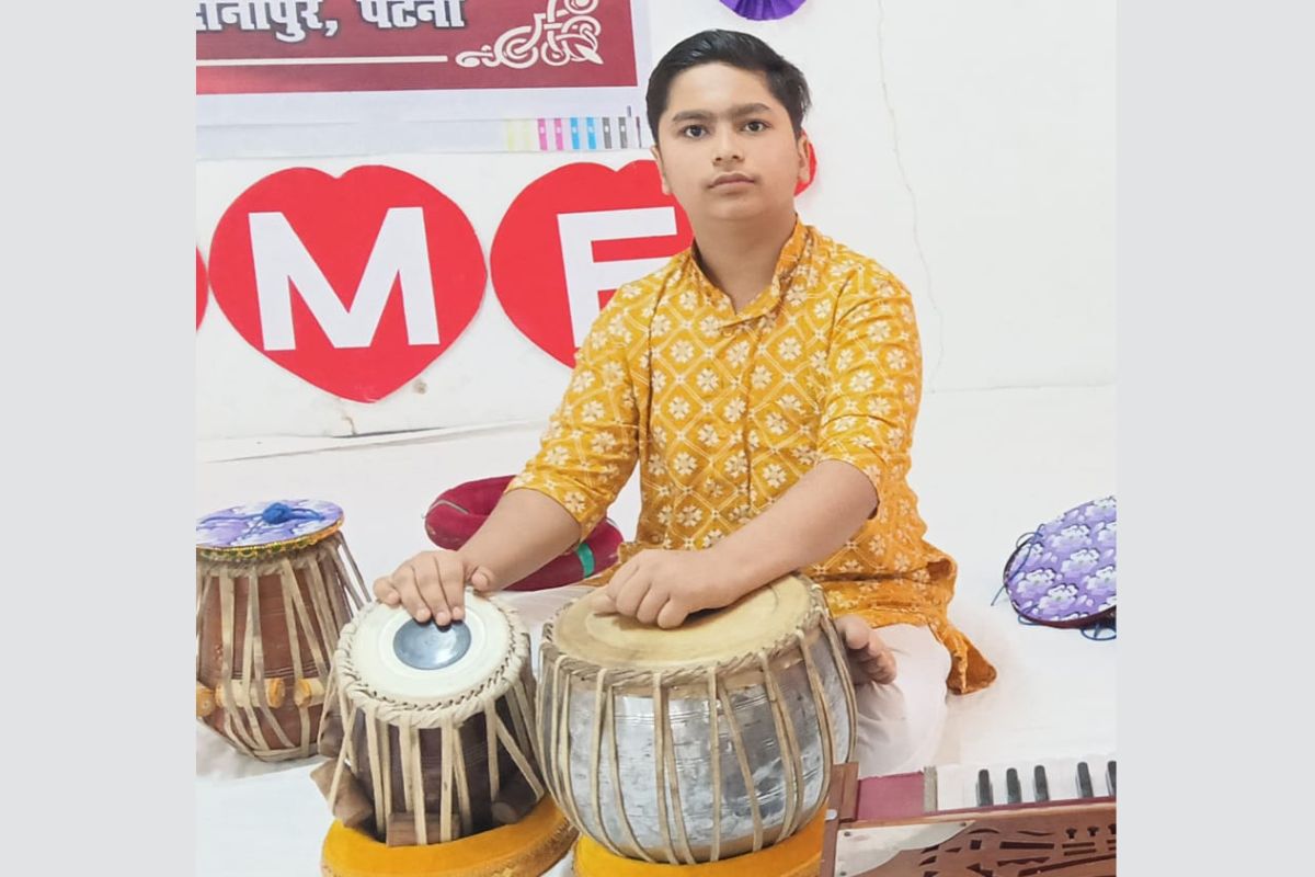 arnav mishra success story| Tabla player Arnav Mishra from Bihar created history at a young age