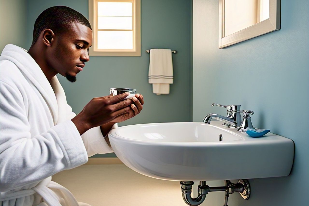 benefits of keeping salt in bathroom