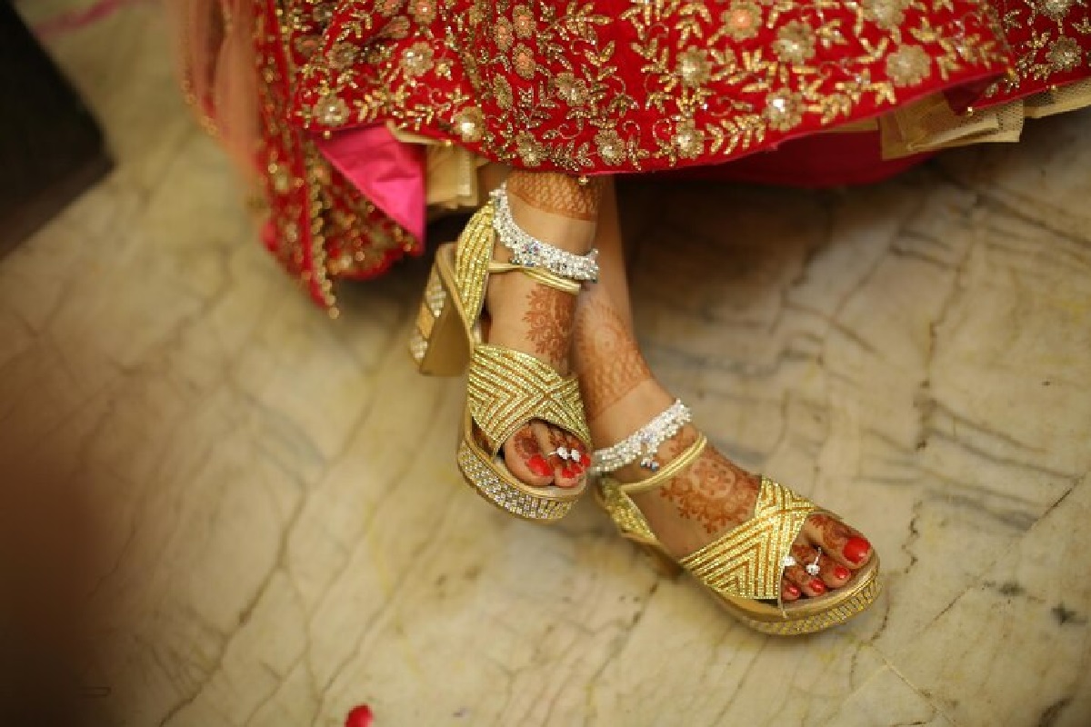 bride heels