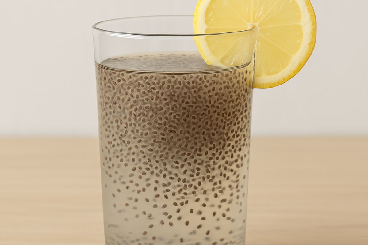chia seeds water