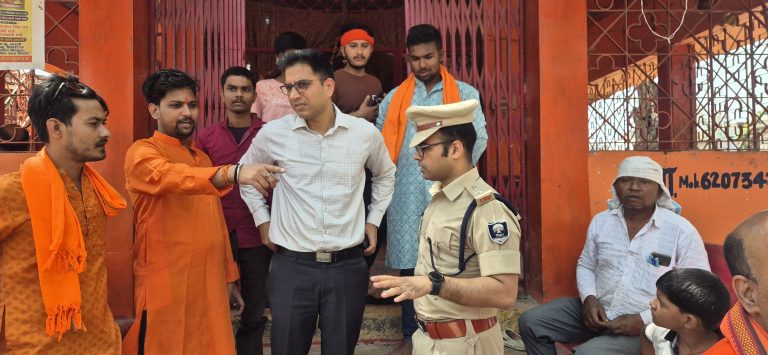 Motihari : जिले में शांतिपूर्ण वातावरण में निकाली जायेगी रामनवमी शोभायात्रा
