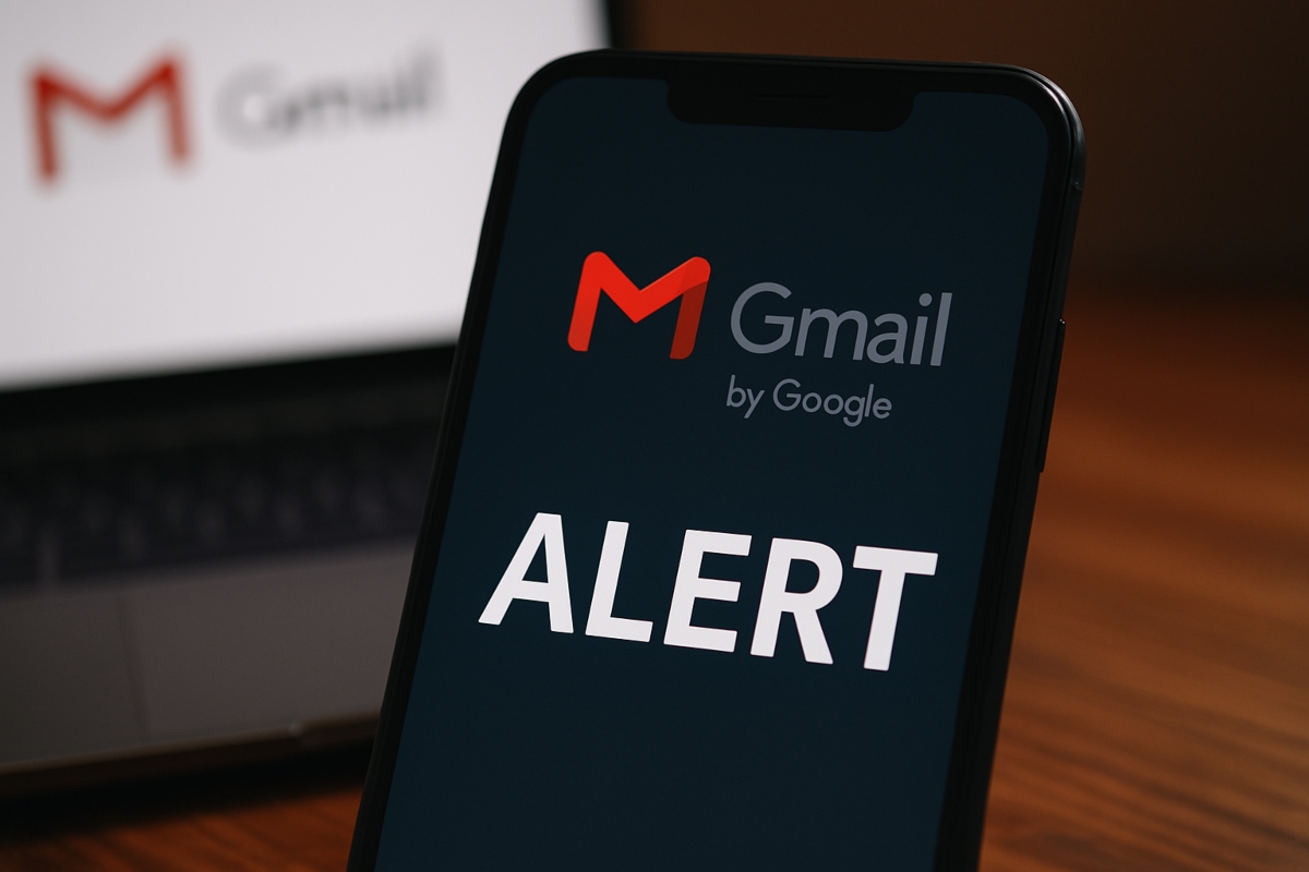 google gmail alert