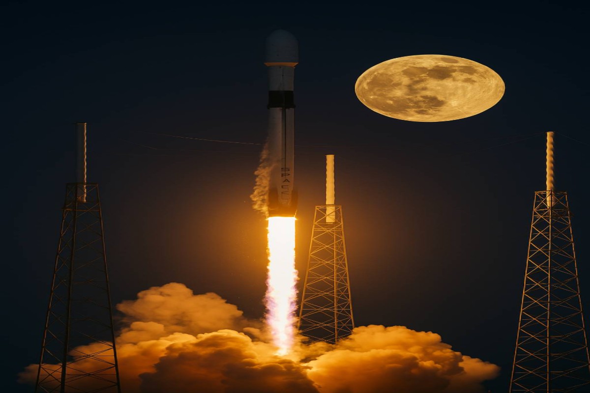 SpaceX launched Starlink satellites