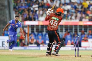 MI vs SRH: jasprit Bumrah bowled klaasen