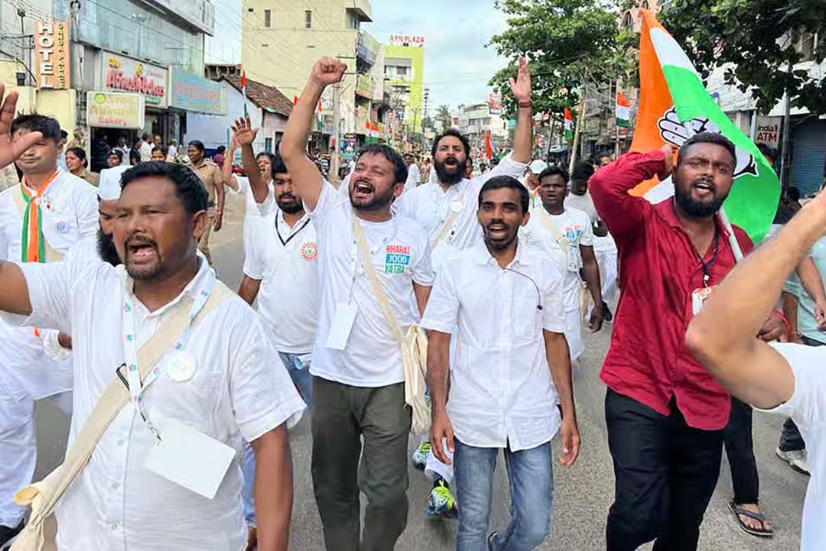 kanhaiya Kumar Yatra| Case filed against Kanhaiya Kumar and 41 other Congress workers in Patna