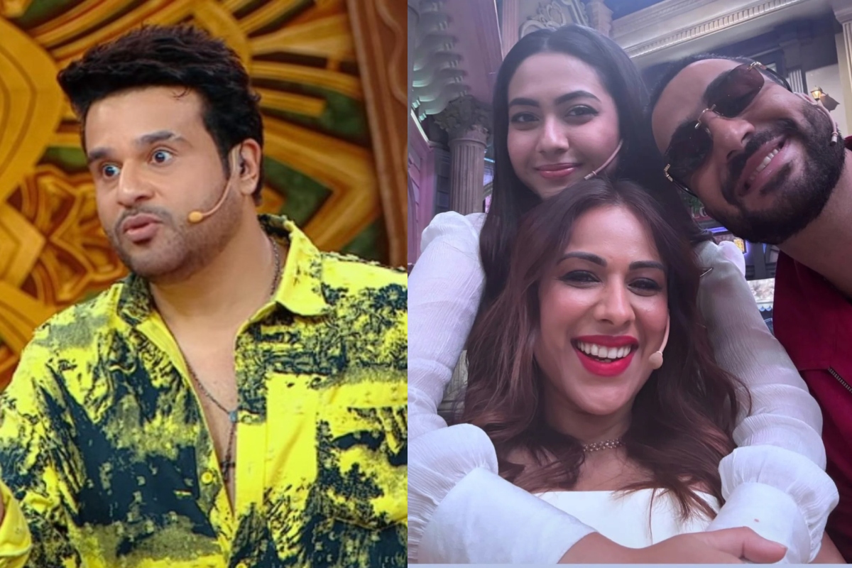 Krushna Abhishek reacts on Nia Sharma Reem Sheikh Aly Goni entry