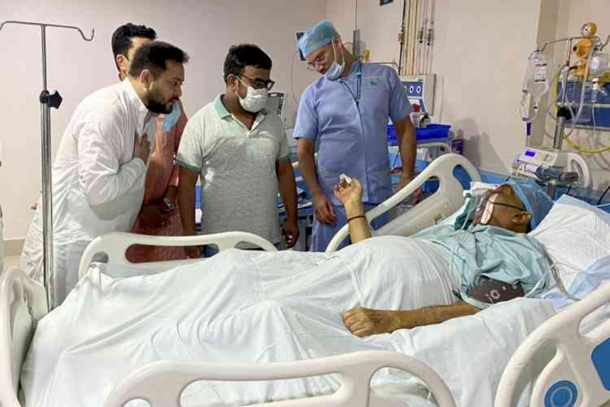 lalu yadav health