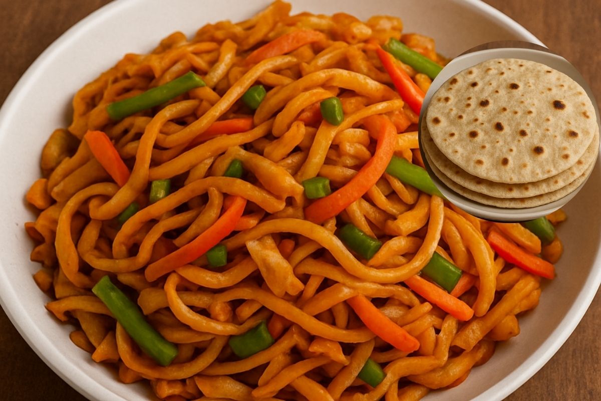 leftover roti noodles