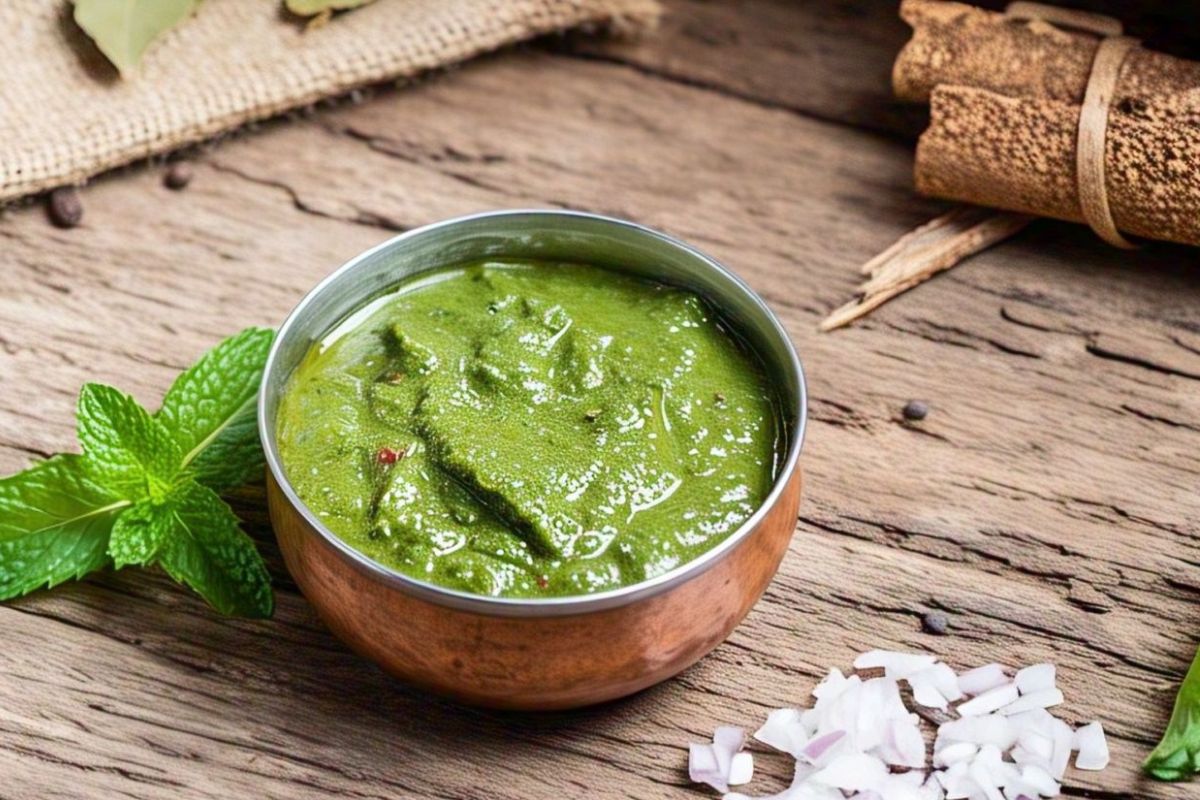 mint chutney ( ai image)